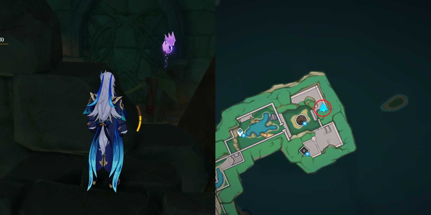 Narukami Island Electroculus Location 35