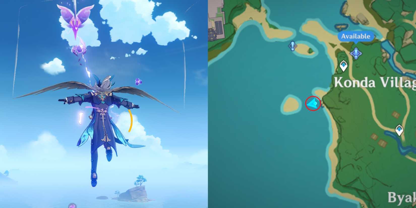 Narukami Island Electroculus Location 4