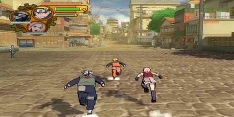 Naruto Shippuden Ultimate Ninja 5 exploration