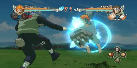 Naruto Shippuden Ultimate Ninja Storm 2 vs gameplay