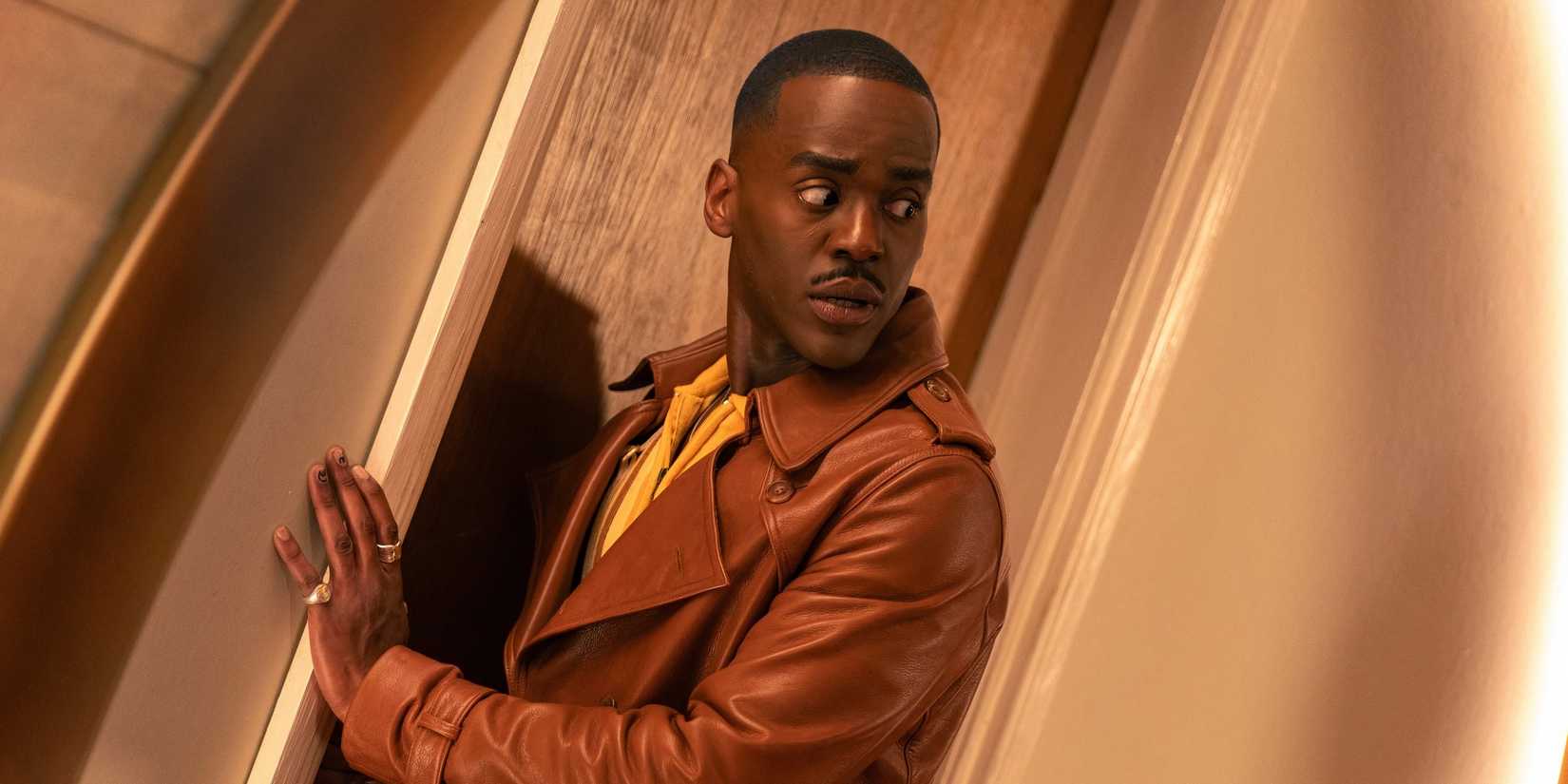 Ncuti Gatwa acting as the Doctor 