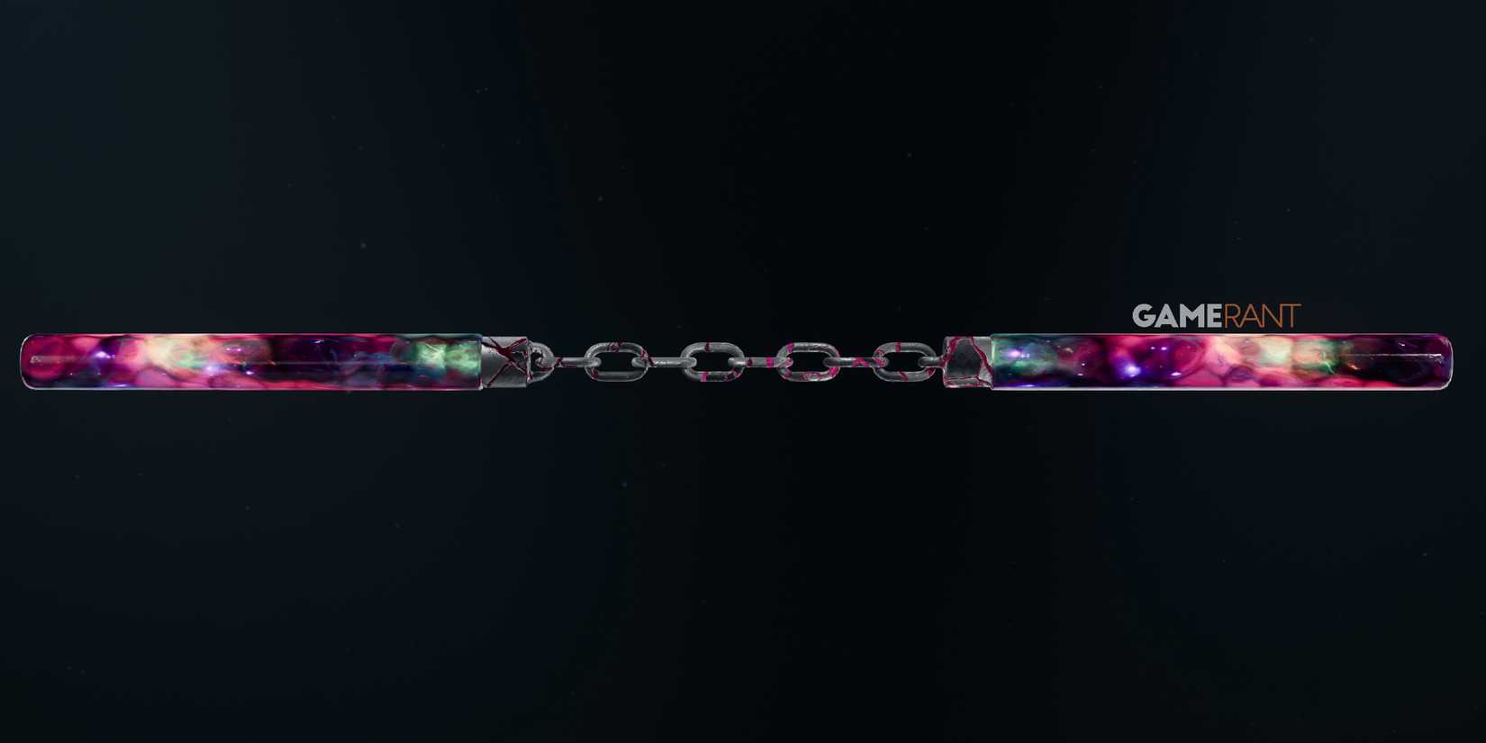 Nebula Camo on Nunchaku in Black Ops 6