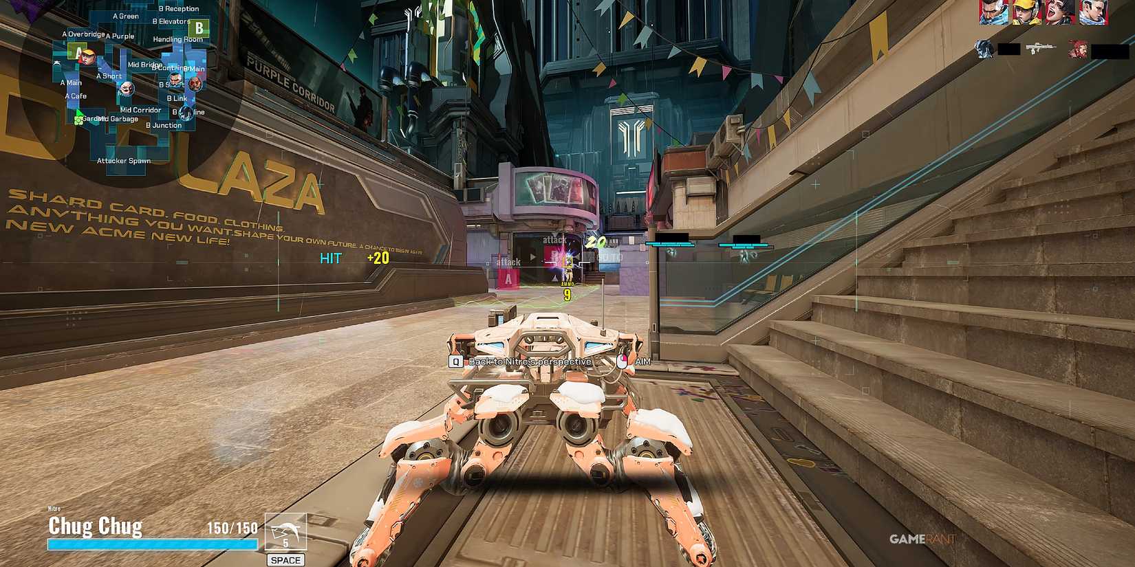 Nitro's Chug Chug Skill in FragPunk