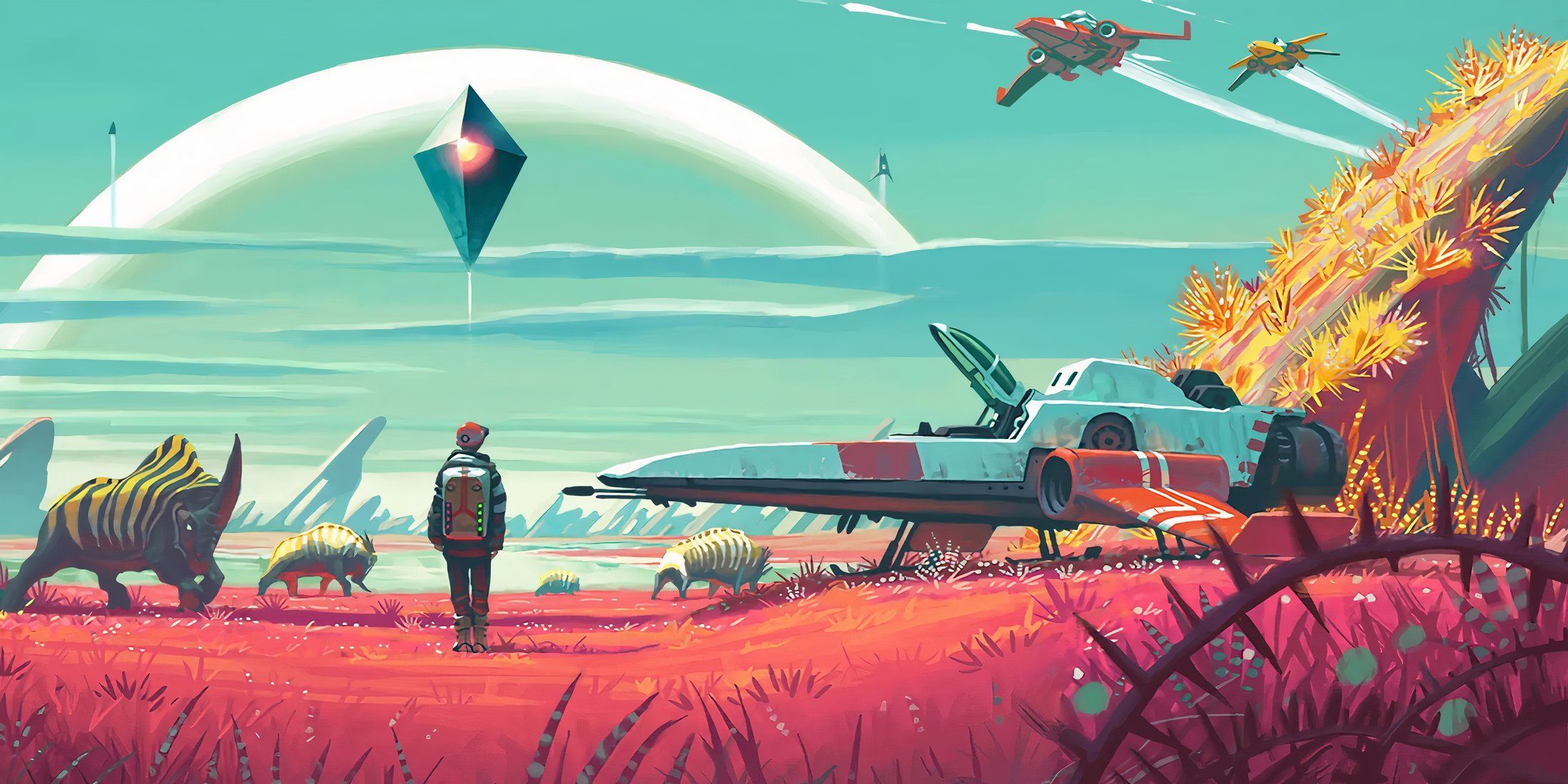 No Man's Sky reimagined in pixel art