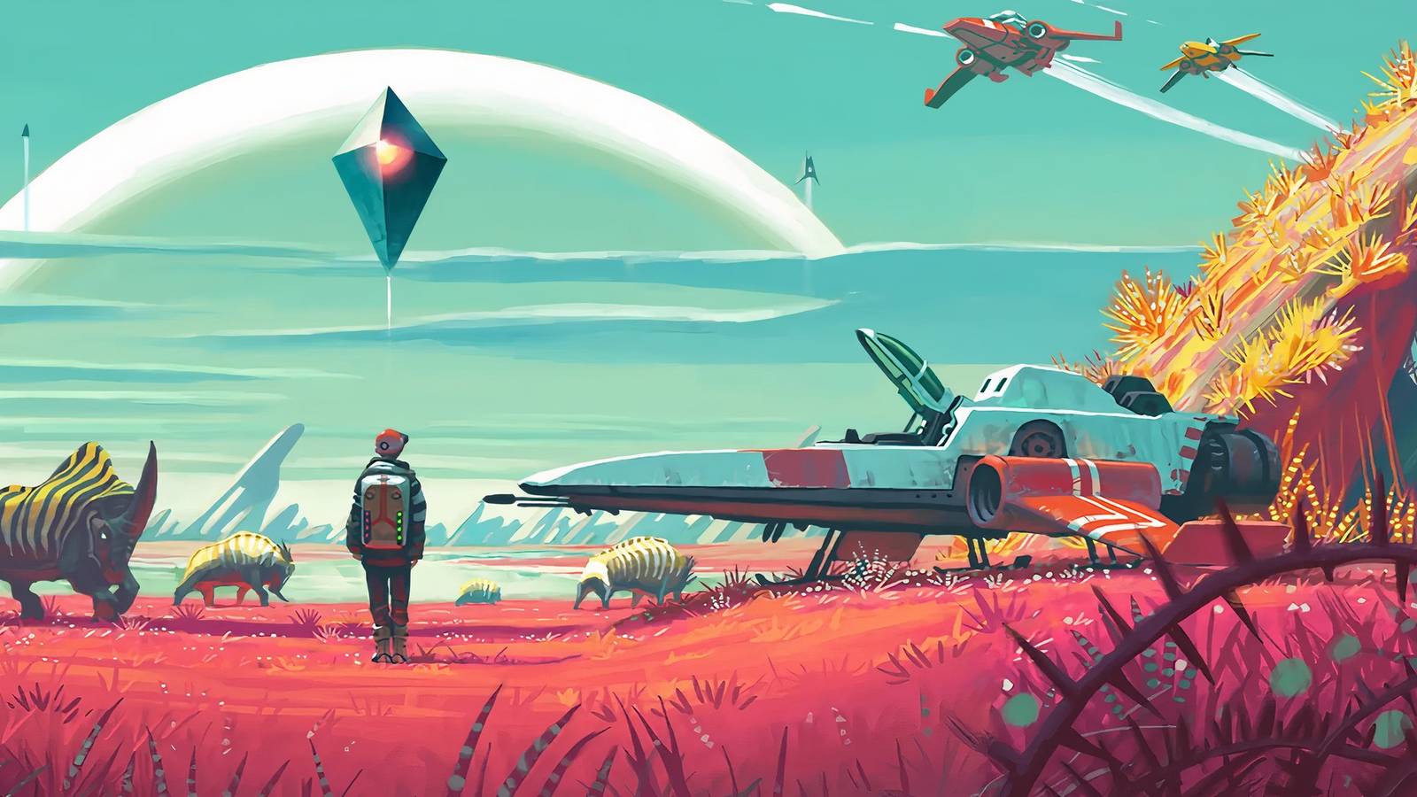 No Man's Sky reimagined in pixel art