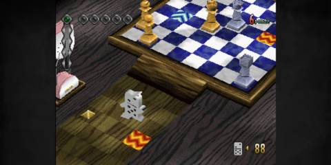 No One Can Stop Mr. Domino! start of a level