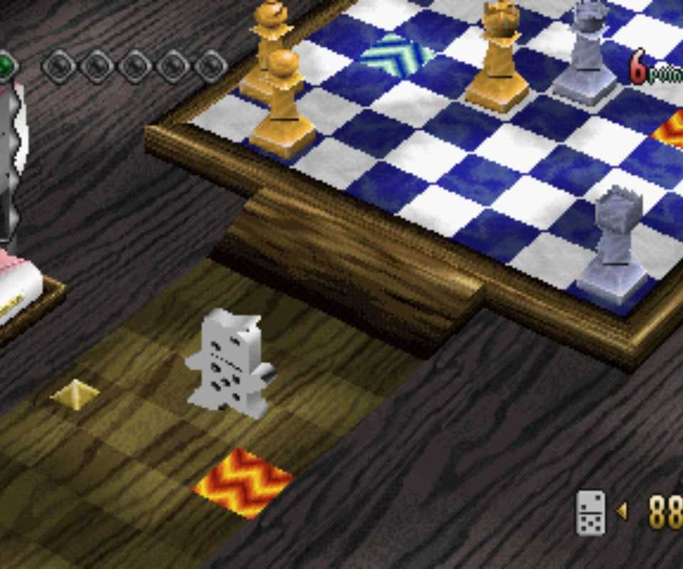 No One Can Stop Mr. Domino! start of a level
