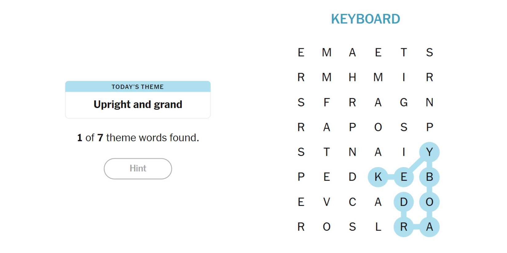 NYT-New-York-Times-Games-Strands-March-19-2025-Spoiler-2