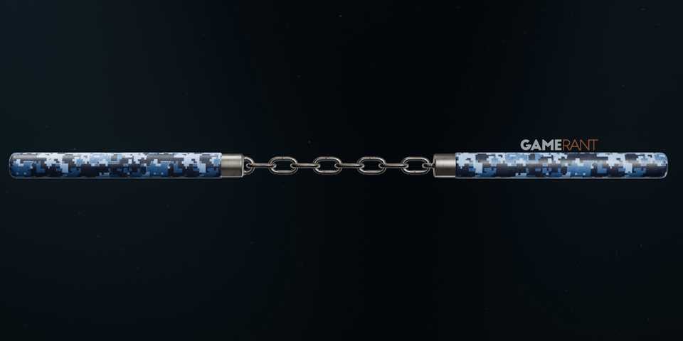 Oceanic Camo on Nunchaku in Black Ops 6
