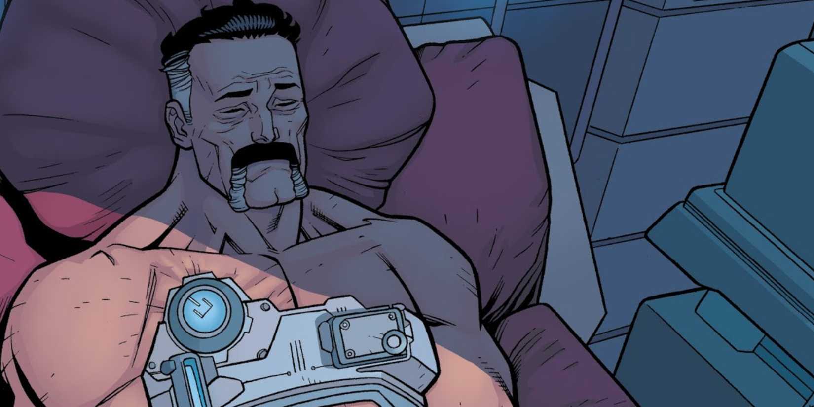 omni-man on his deathbed