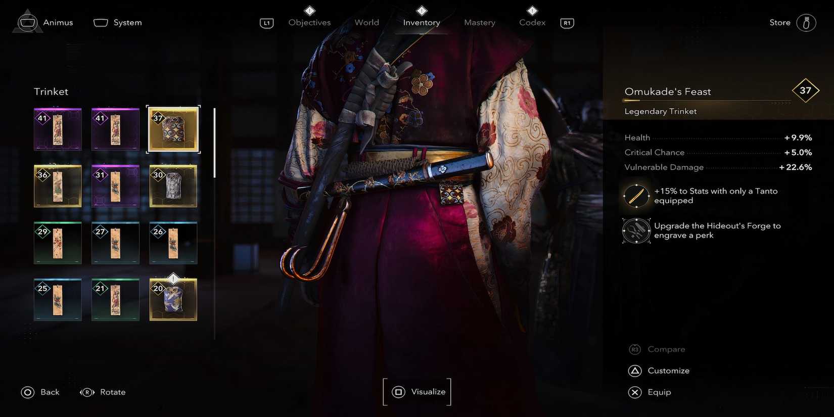 Omukade’s Feast in Assassin's Creed Shadows