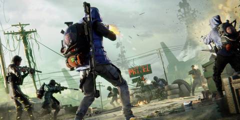 Once Human motel shootout key art