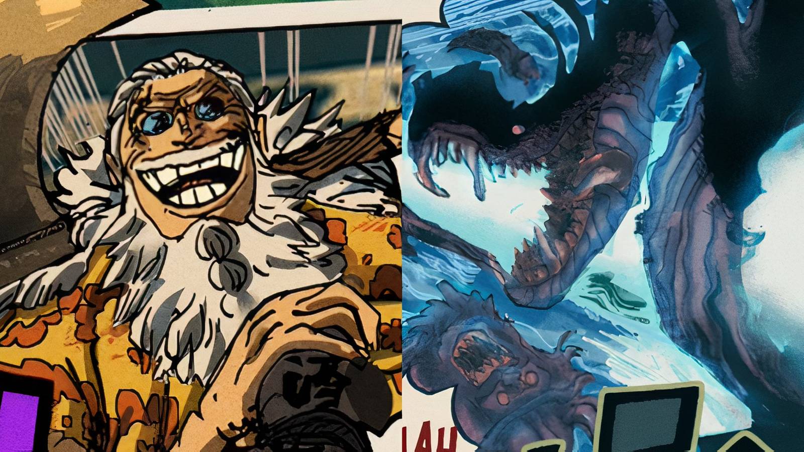 One Piece Chapter 1144 Scopper Gaban Joins The Fight Vs The Holy Knights 