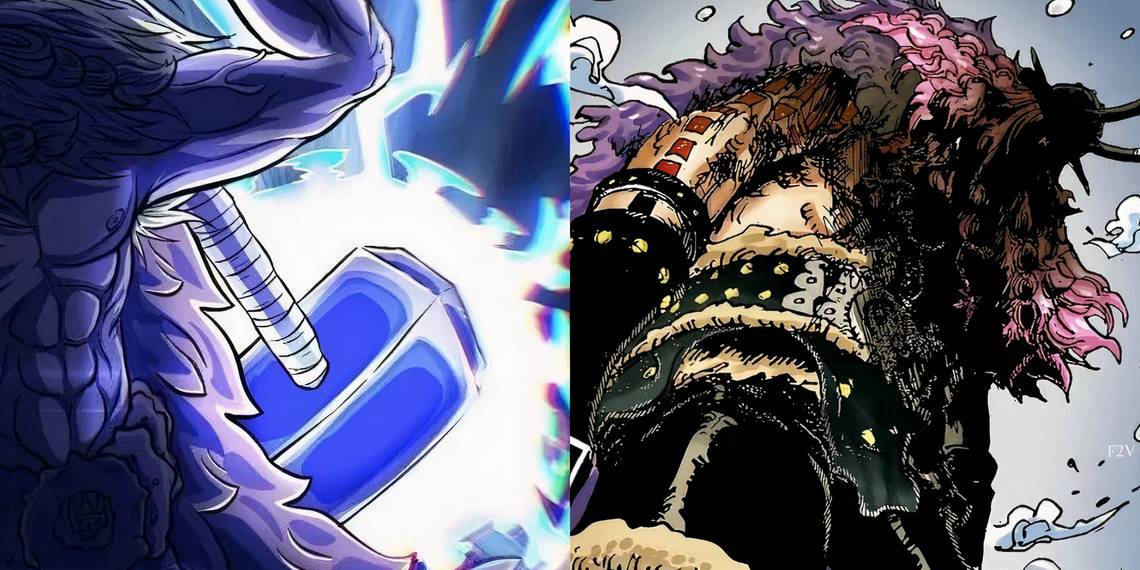 Martelo lendário de Loki, Ragnir, em One Piece