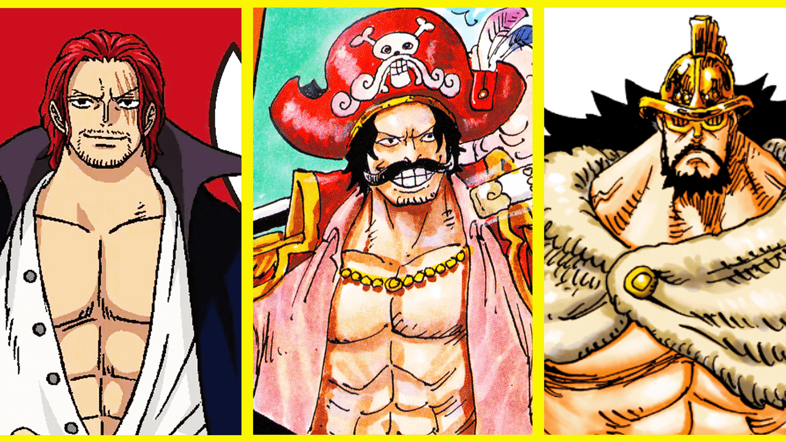 One Piece Pirates No Devil Fruits Shanks Roger Hajrudin