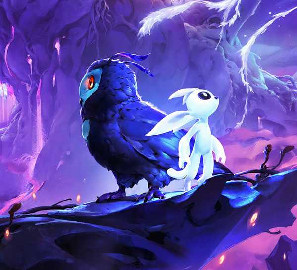 Ori and Ku in Ori And The Will Of The Wisps