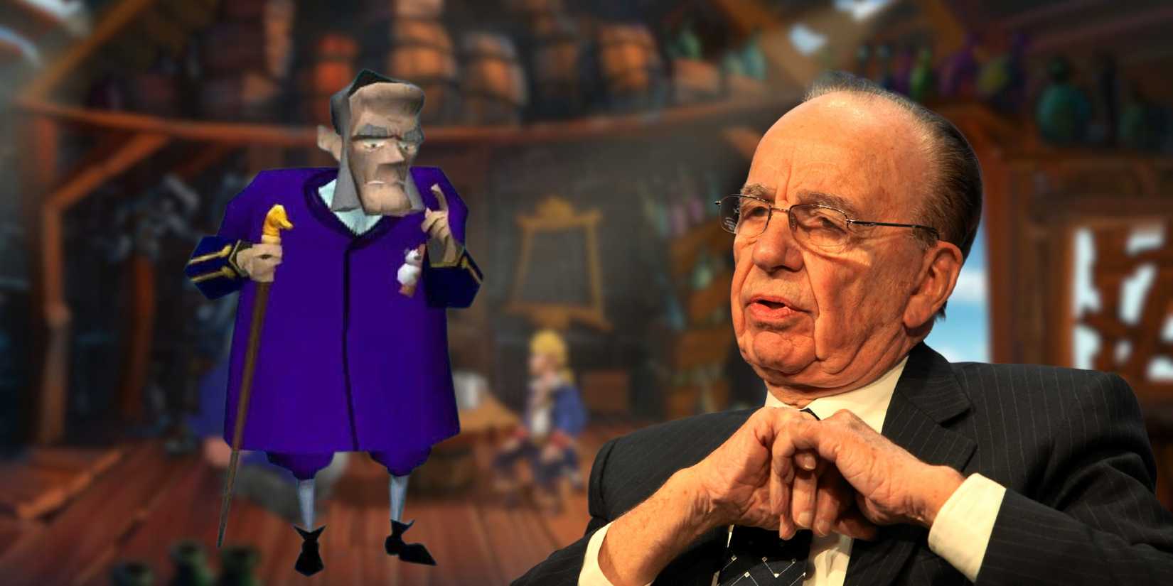 Ozzie Mandrill and Rupert Murdoch