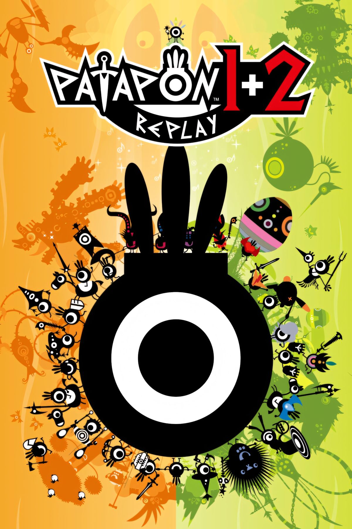 Patapon 1+2 Página de repetición de la portada de la página