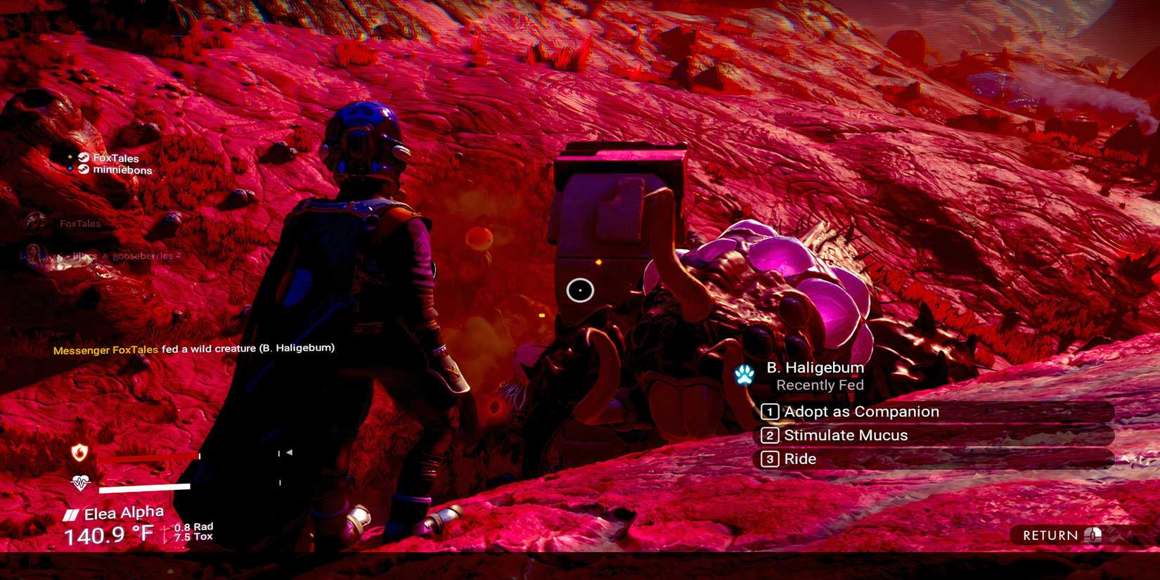 Phase 2 Tame Creature Objective Relics Expedition No Man's Sky