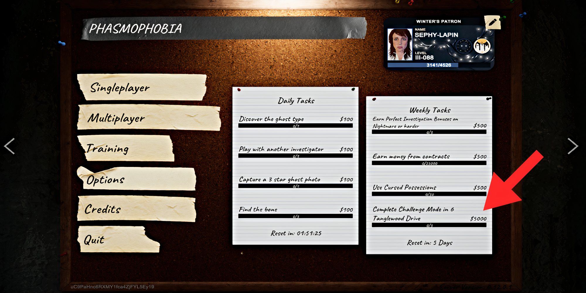 phasmophobia-weekly-challenge-main-menu