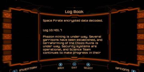 log discussing phazon mining