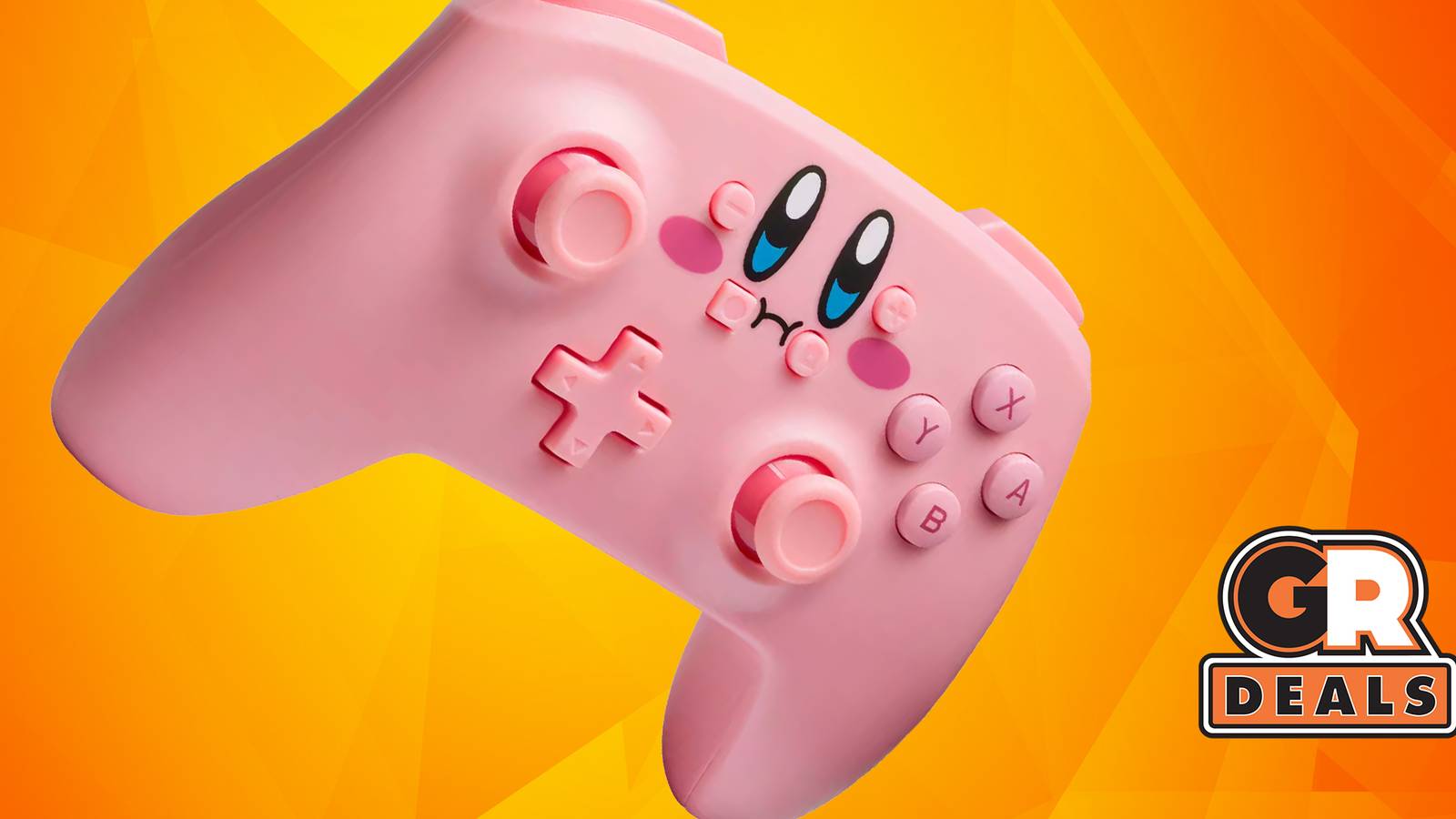 Pink Kirby Controller for the Nintendo Switch Discounted on Best Buy