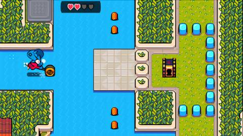 Pipistrello and the Cursed Yoyo on water