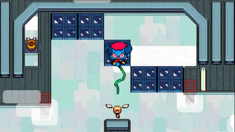 Pipistrello and the Cursed Yoyo using yoyo to get key