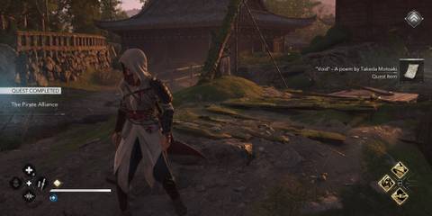 Pirate Alliance Quest Compelte in Assassin's Creed Shadows