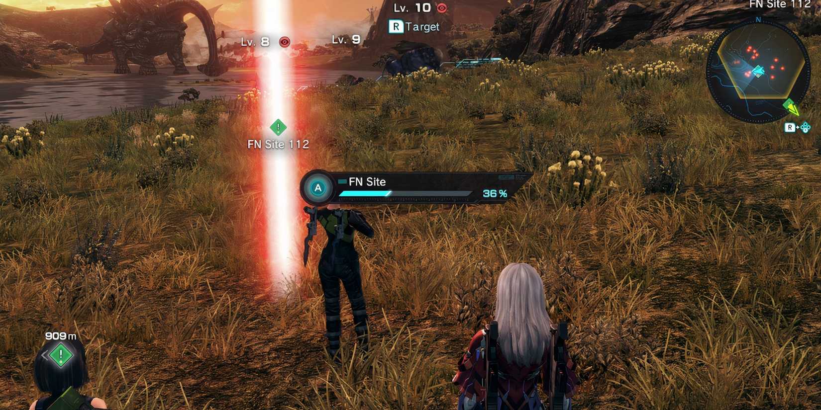Planting a probe in Xenoblade Chronicles X Definitive Edition