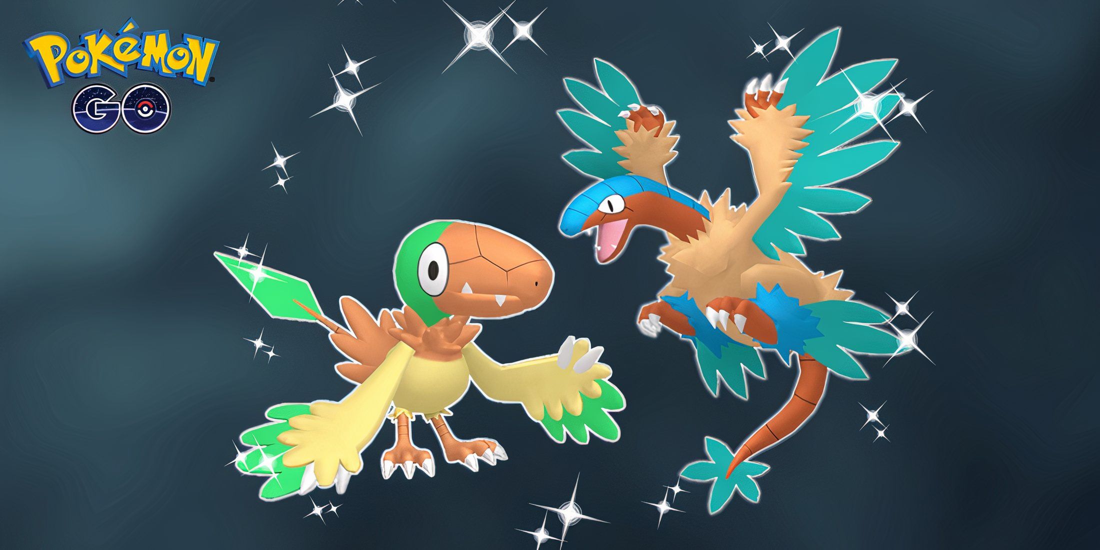 Pokemon GO Shiny Archen and Shiny Archeops