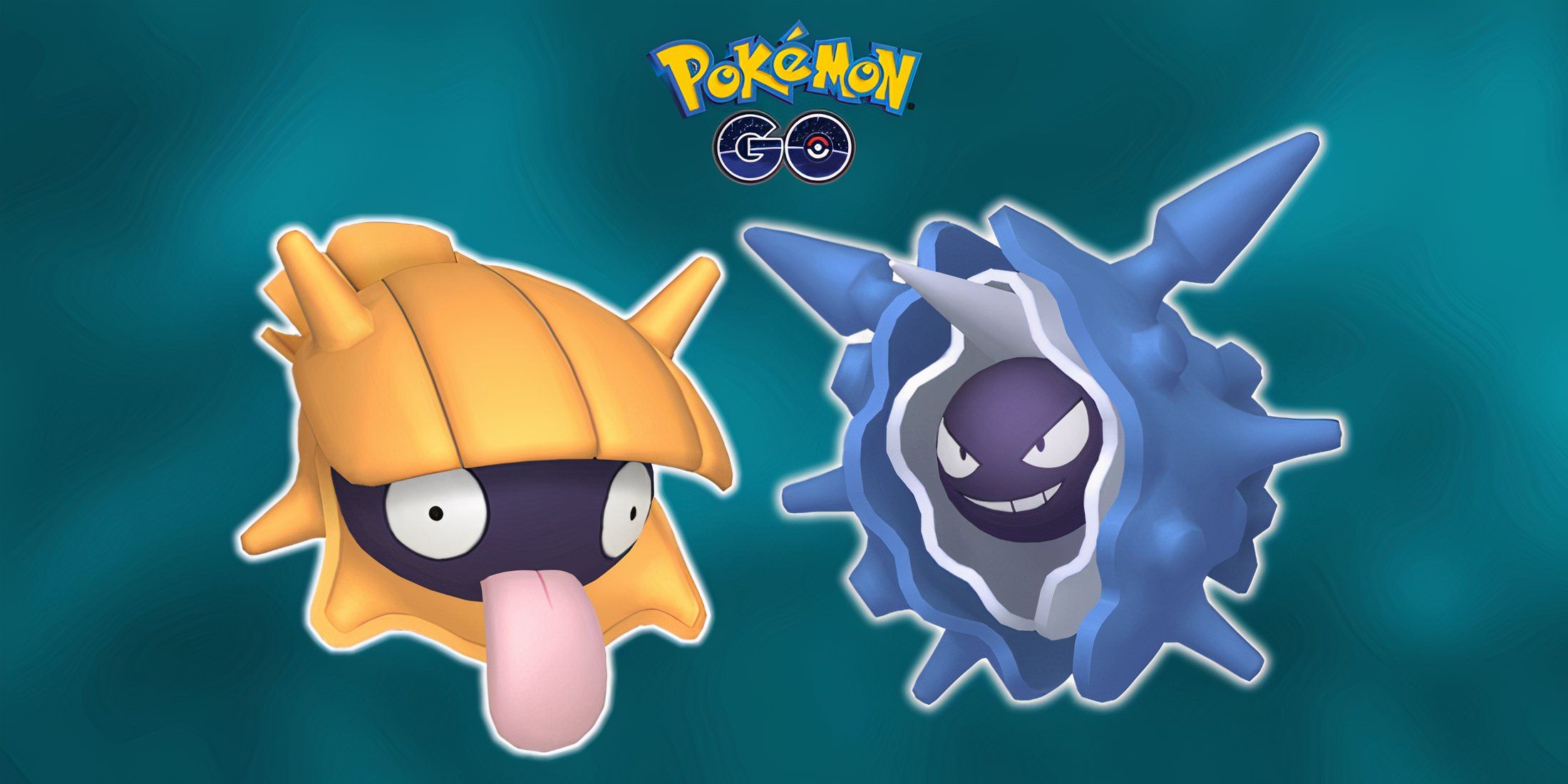 Pokemon GO Shiny Shellder and Shiny Cloyster