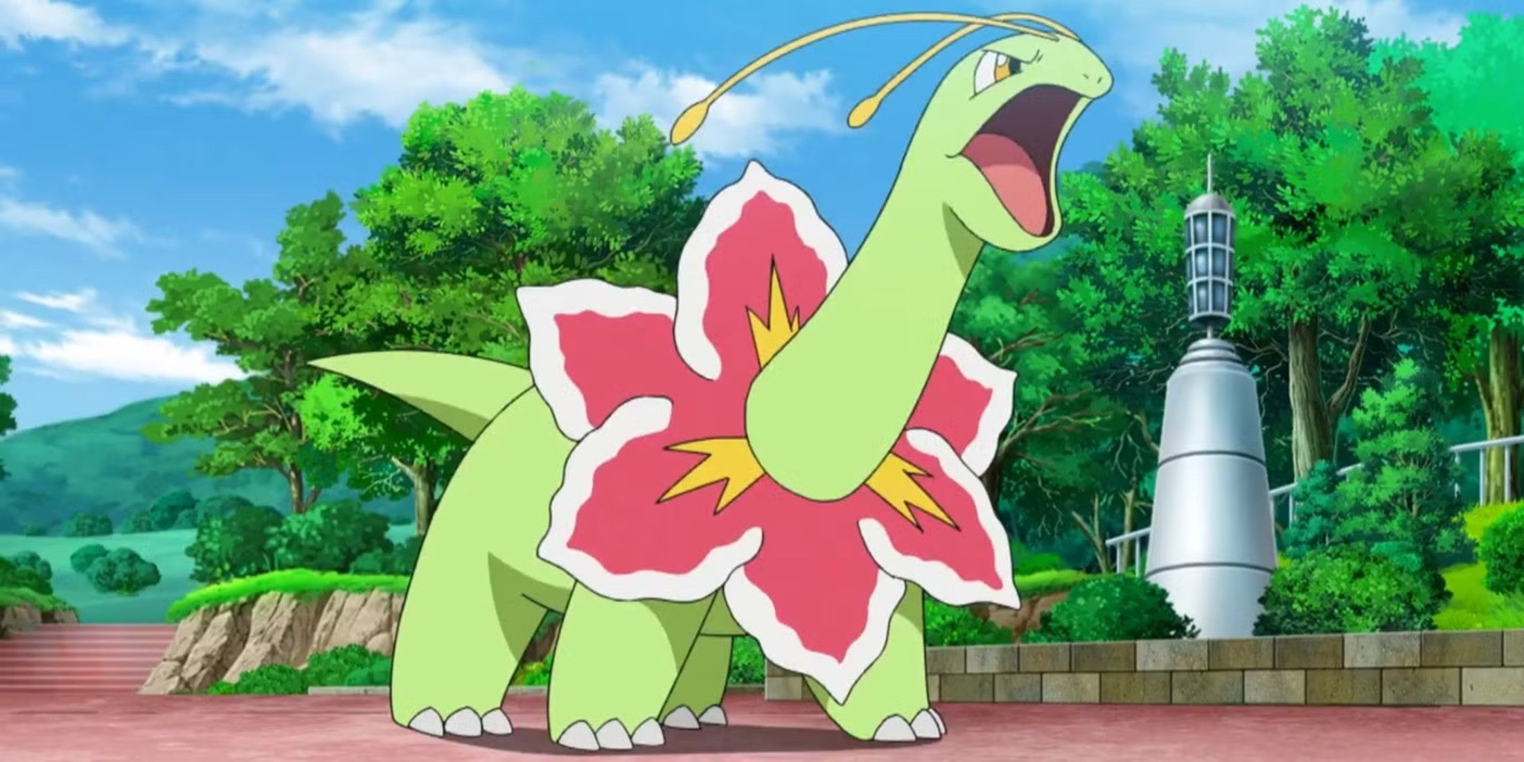 Pokemon Meganium regional variant Legends: Z-A