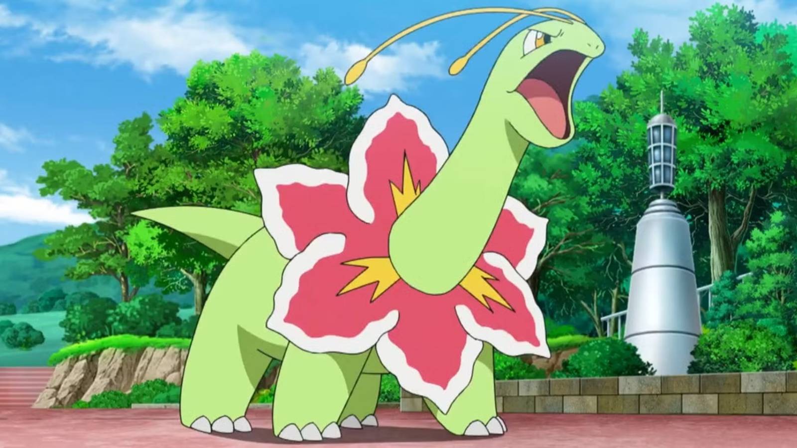Pokemon Meganium regional variant Legends: Z-A