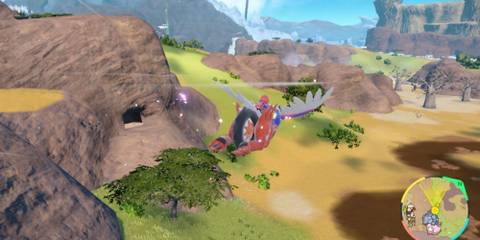 pokemon scarlet and violet throat chop tm location