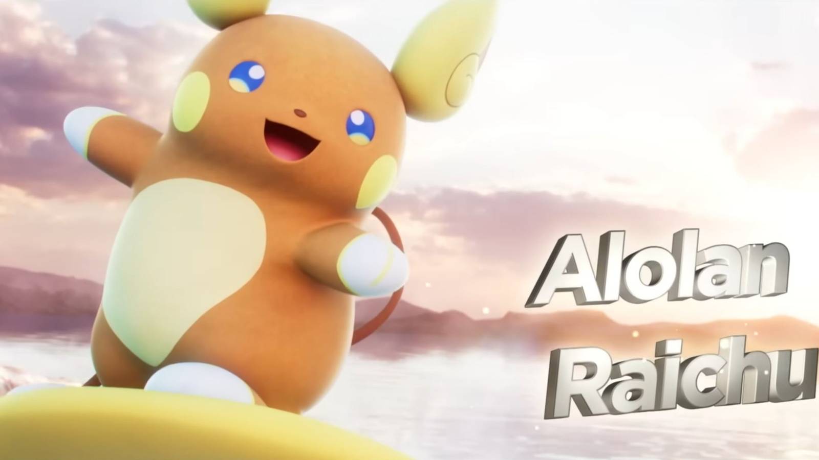Pokemon Unite Alolan Raichu release date