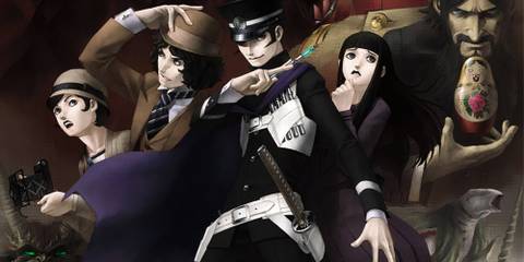 Promo art featuring characters in Devil Summoner Raidou Kuzunoha vs the Soulless Army