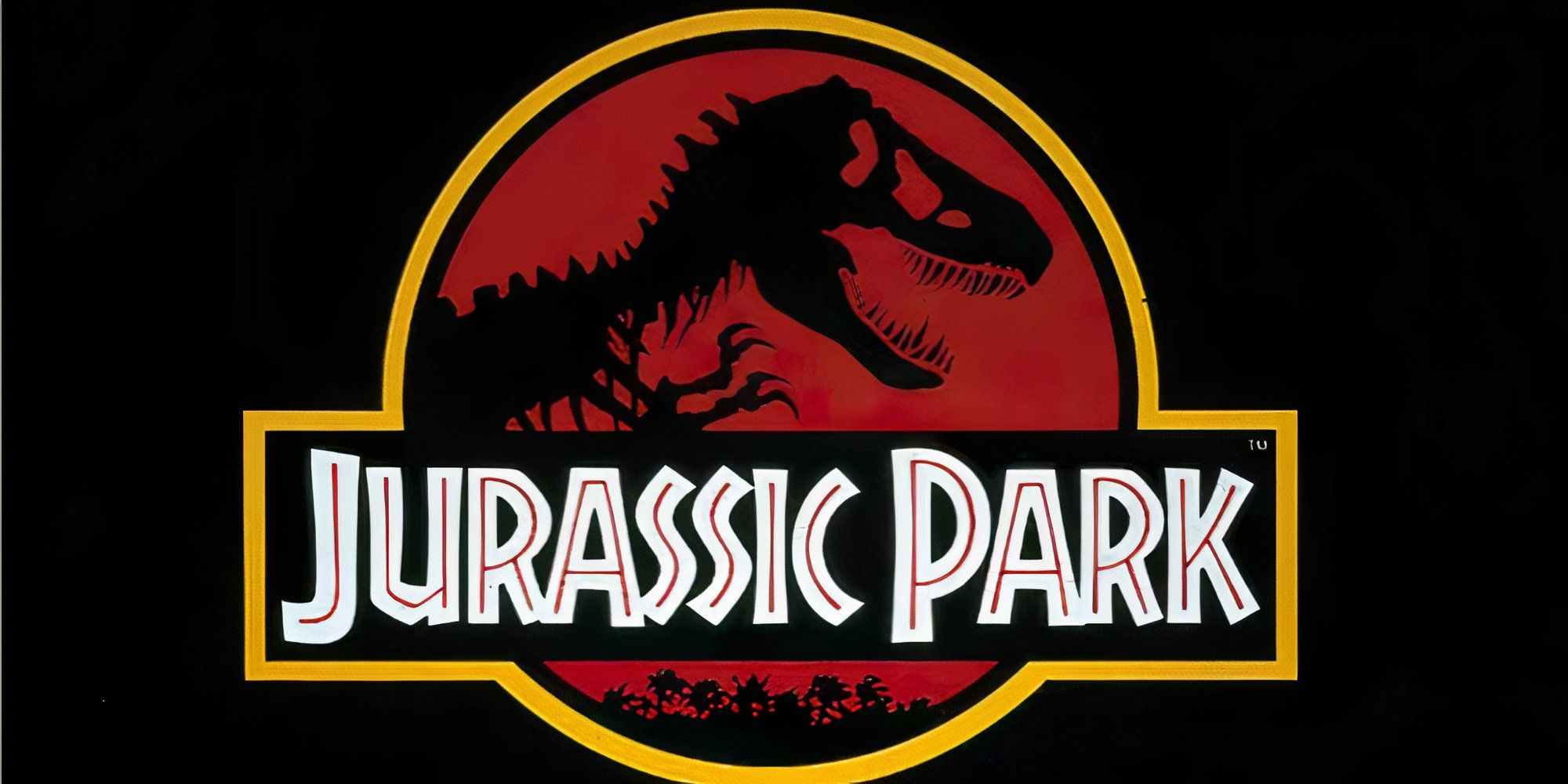 Promo art featuring the logo of Jurassic Park