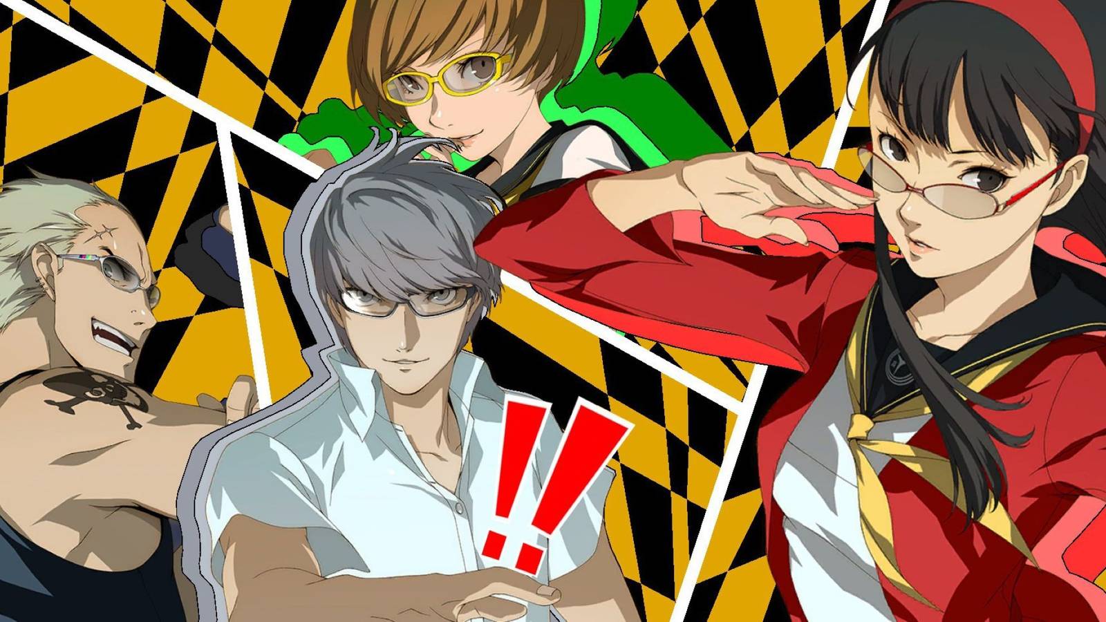 persona 4 characters showtime attack collage