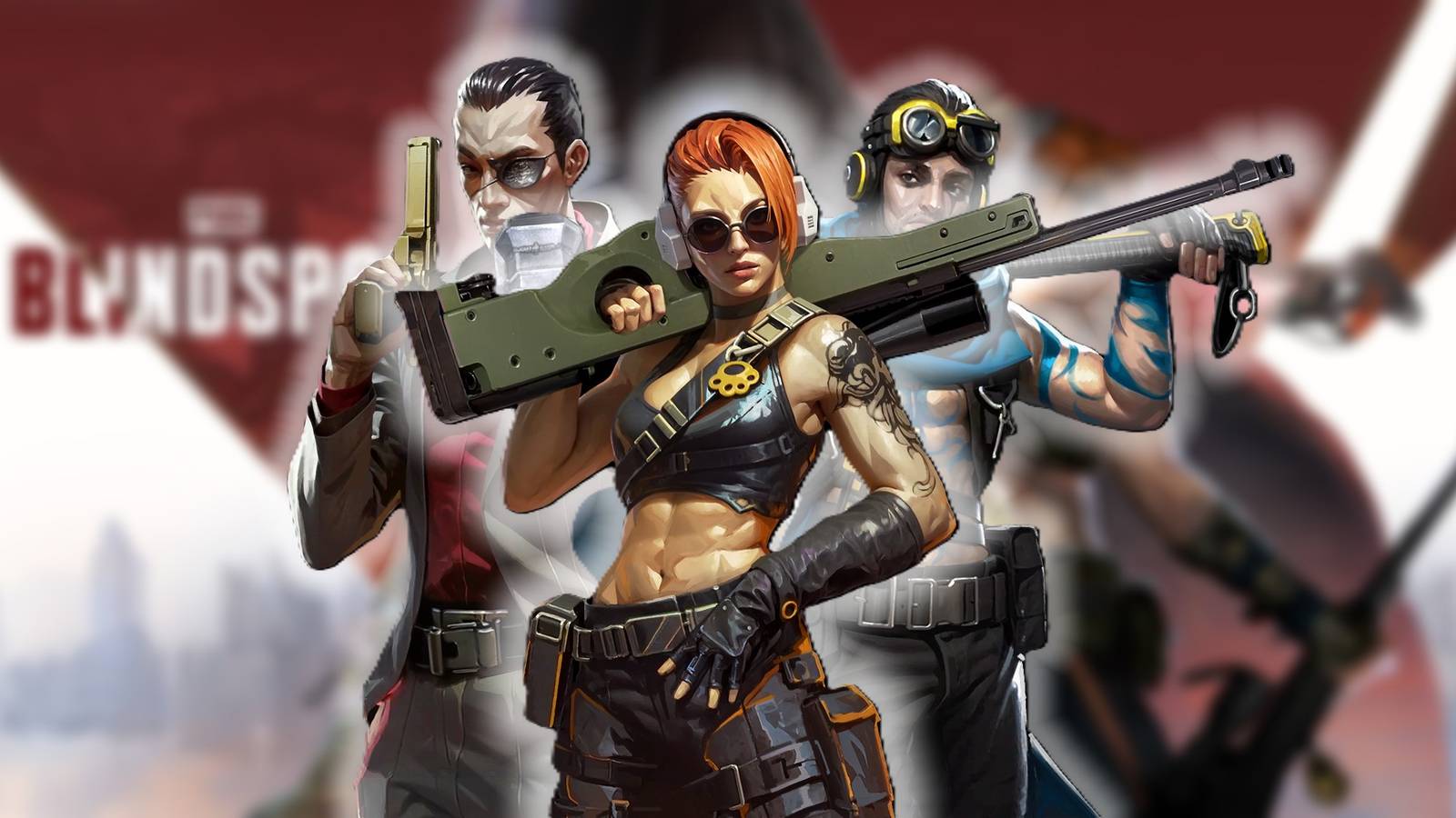 PUBG BLINDSPOT Character Lineup