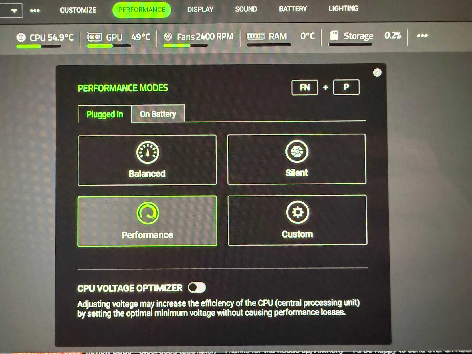 razer synapse 4 blade 16 settings