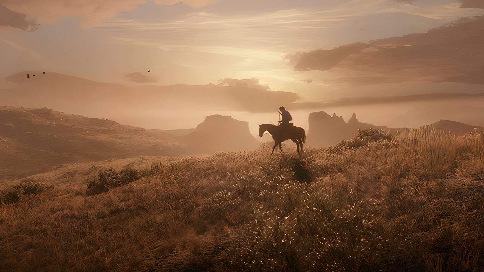 Red Dead Scenic Landscape