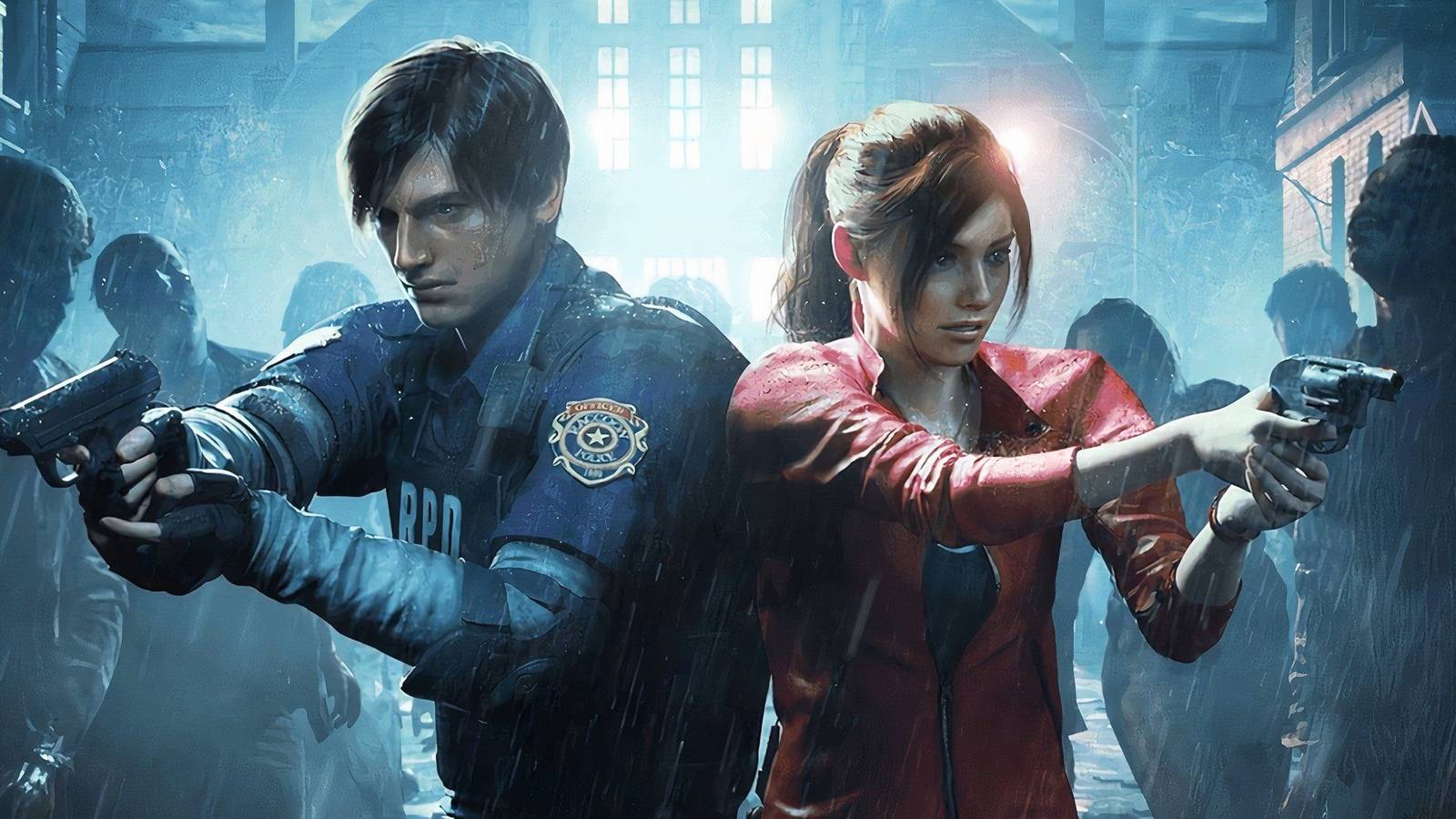 Resident Evil Leon and Claire