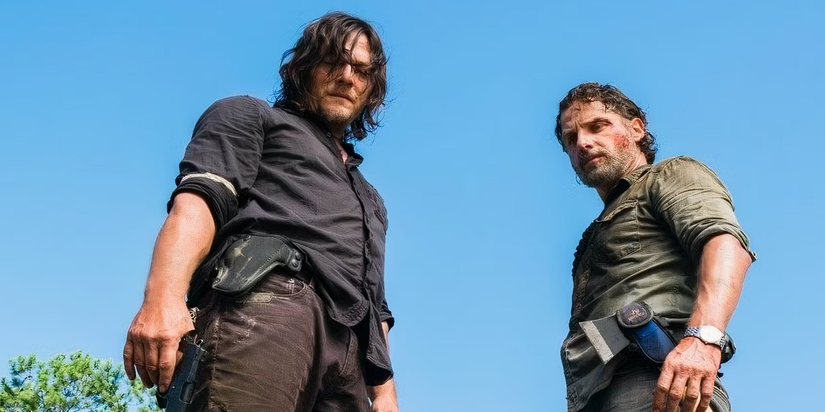 rick and Daryl the walking dead