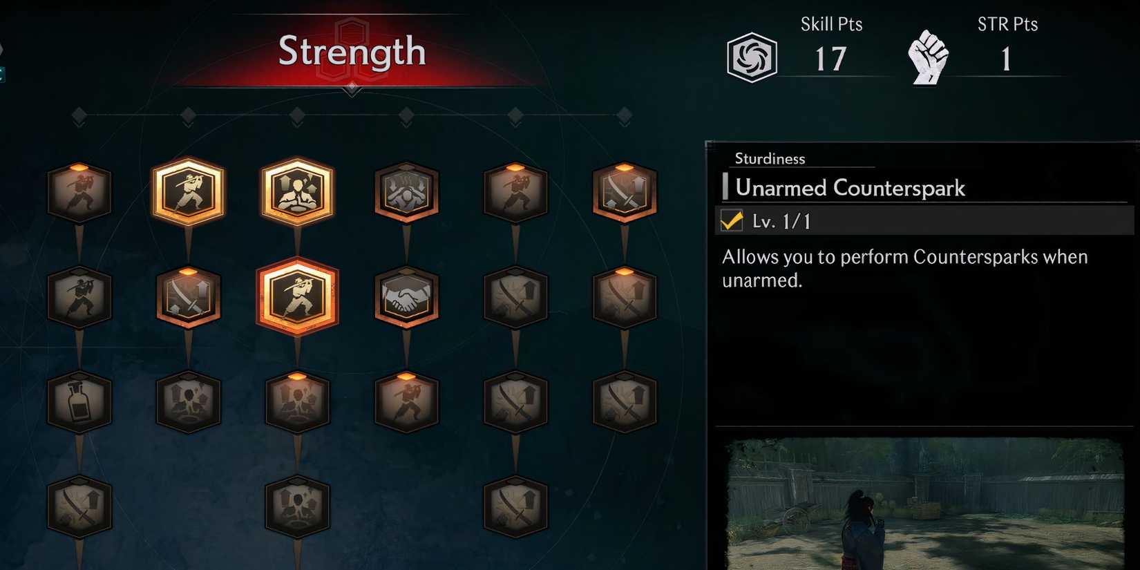 Rise of the Ronin Unarmed Countersparks