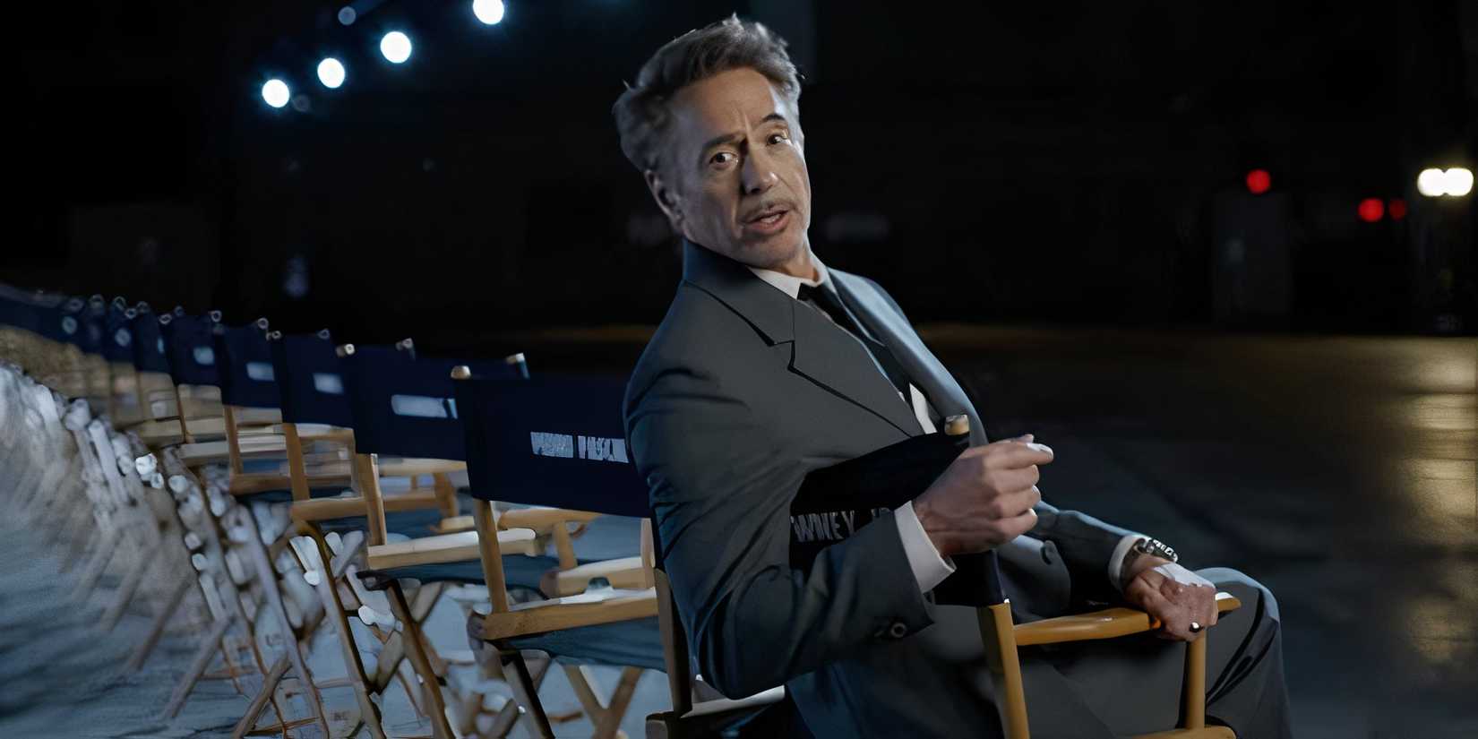 Robert Downey Jr at the Avengers Doomsday cast announcement