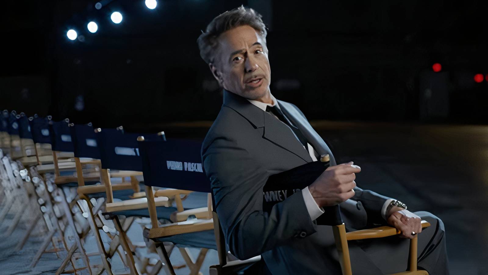 Robert Downey Jr at the Avengers Doomsday cast announcement