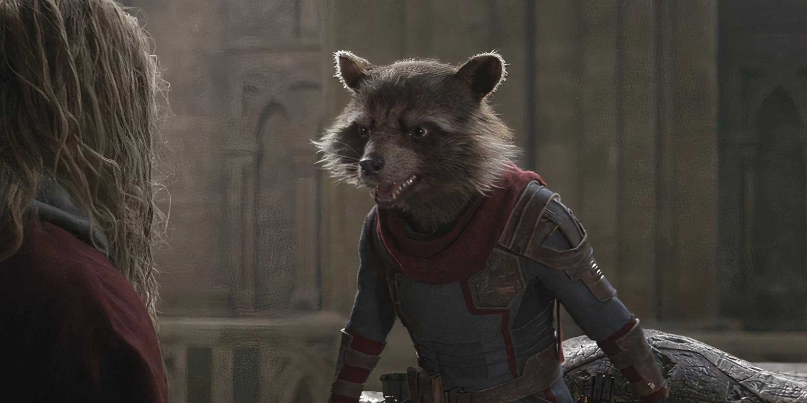 Rocket Raccoon In Avengers: Endgame