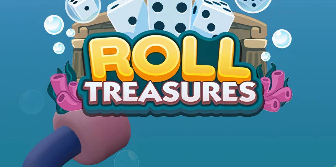 Recompensas ocultas en Roll Treasures de Monopoly GO: ¡Miles de dados gratis!