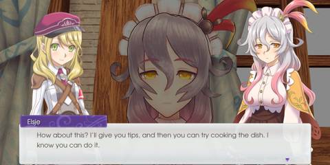 Rune Factory 5 conversation with Elsje
